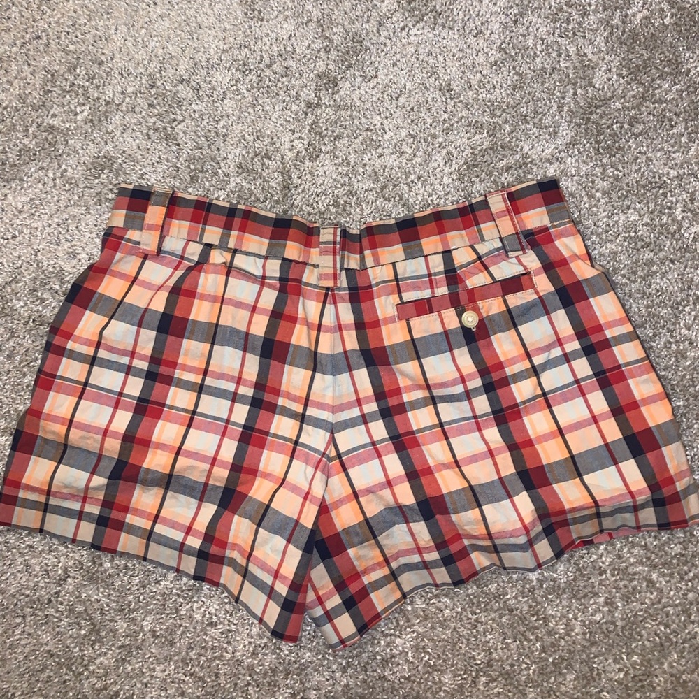 American Eagle Multicolor Plaid shorts size 4 - Picture 9 of 10